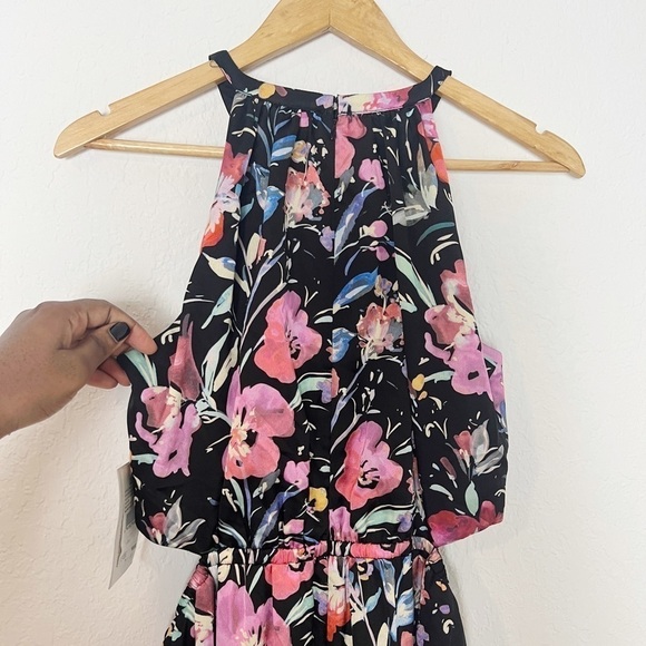 Aidan Mattox Tiered Floral Maxi Dress - Picture 5 of 10